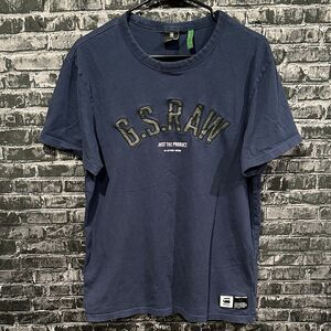 G-Star Raw Men's Navy Tee